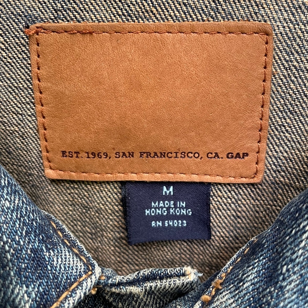 Vintage Gap Denim Jacket Men’s M - Picture 2 of 13